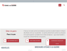 Tablet Screenshot of echecalaguerre.org